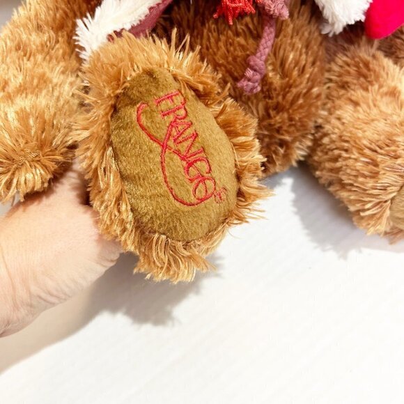 🌷 sale* Frango Christmas Bear 2006 Santa Macy’s The Bon Marche Collectible - Picture 4 of 11
